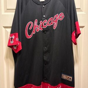 NBA Hardwood Classics Chicago Bulls warm up